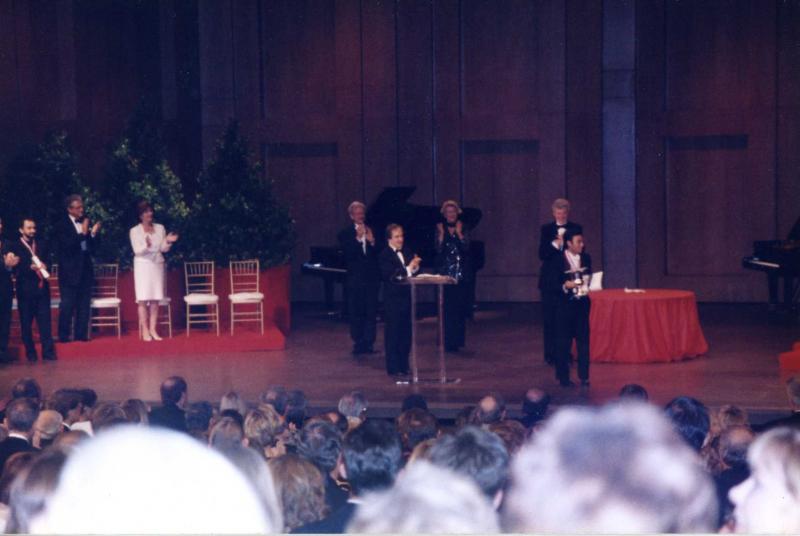 Jon Nakamatsu accepting 1st Prize